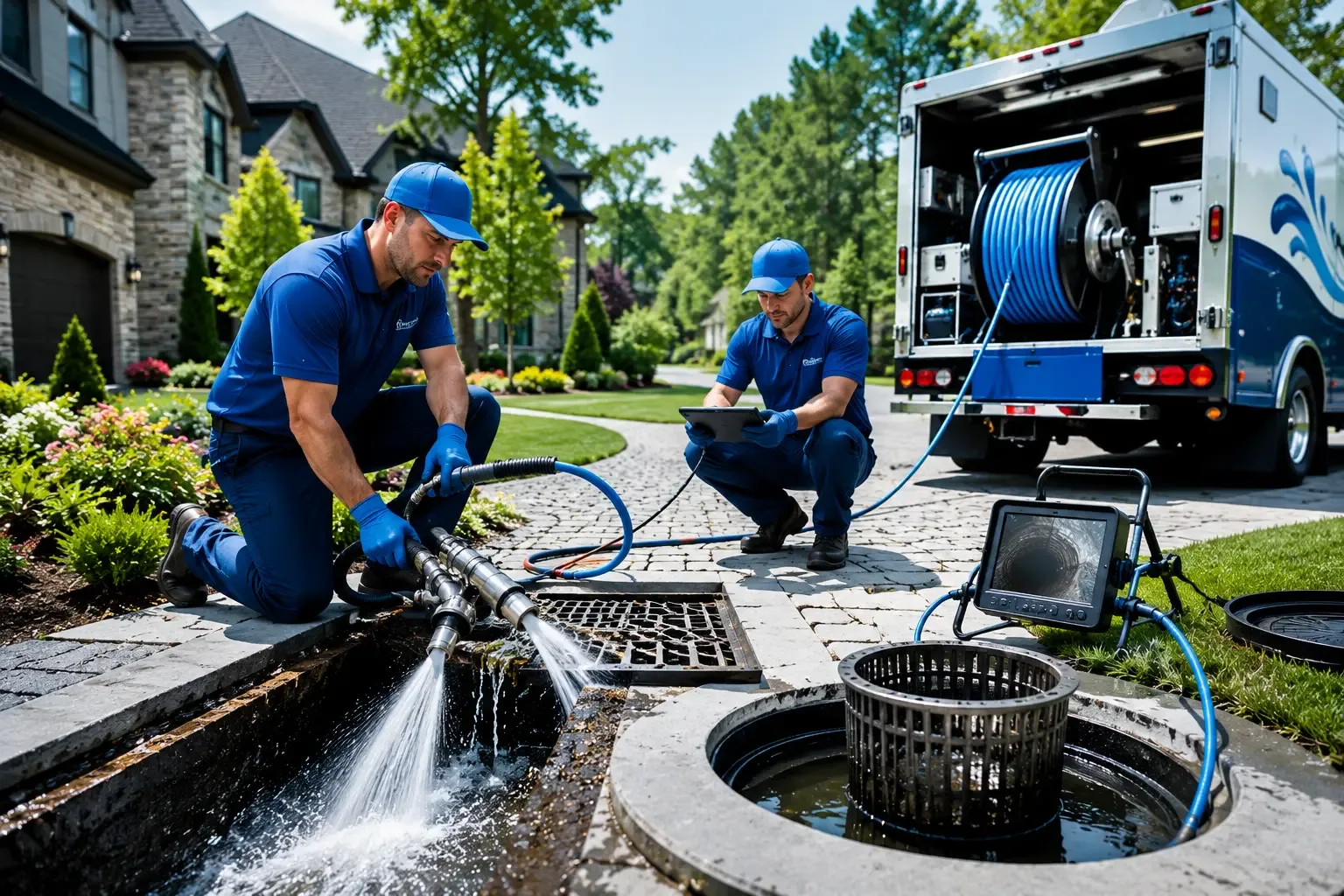Local outdoor drain cleaning professionals in Blairsville, PA